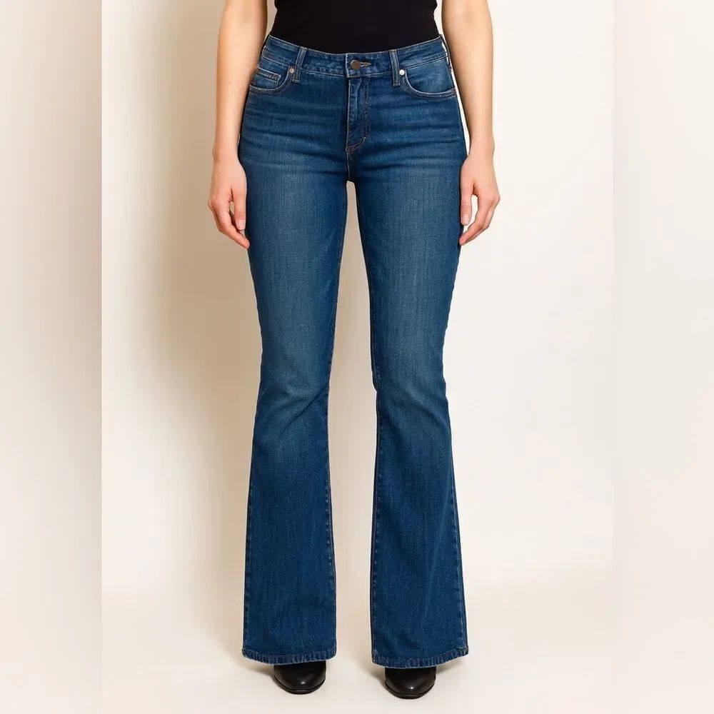 Guess Modele Style Bootcut Jeans Sz 31 – Classic Dark Wash, Cotton Spandex